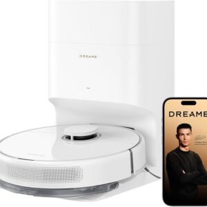 DREAME D15 Plus Robô Aspirador e Mopa, 13.000Pa, Autoesvaziamento, 127V